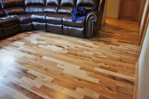 Prefinished Hardwood Floor Installation Riverdale,  NJ Rustic Hickory