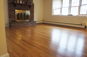 a cleaner hardwood floor refinishing process