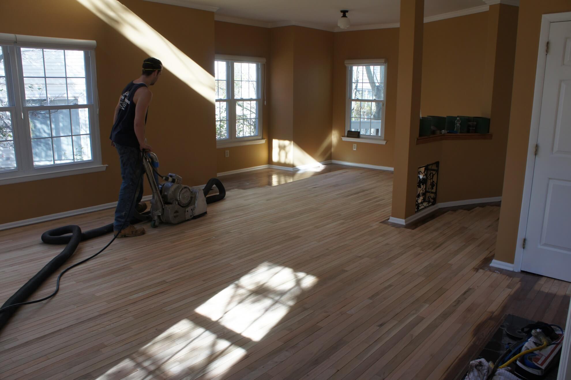 Dustless Wood Floor Refinishing